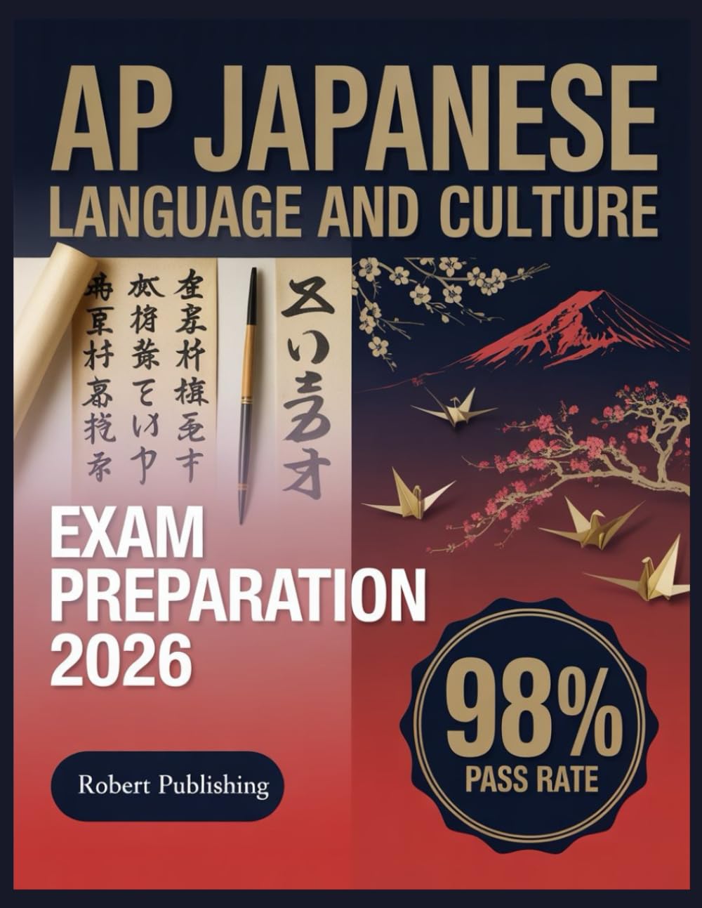 AP Japanese Language and Culture Exam Preparation 2026: Complete Test Preparation with 500+ Practice Questions and Detailed Answer Explanations