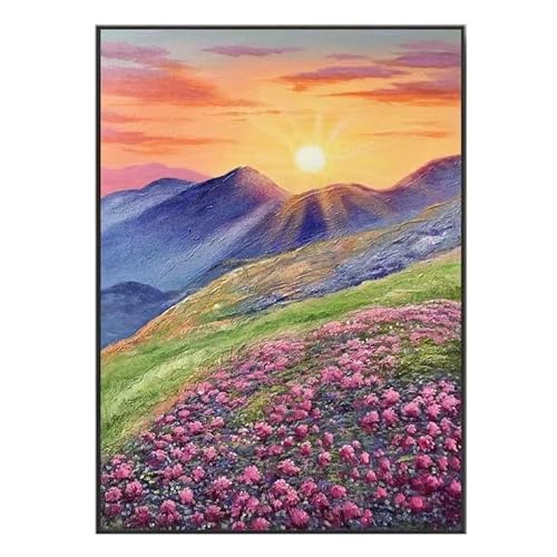 HKLIOPU Kit de broderie diamant 5D pour adultes, 30 x 40 cm Cover
