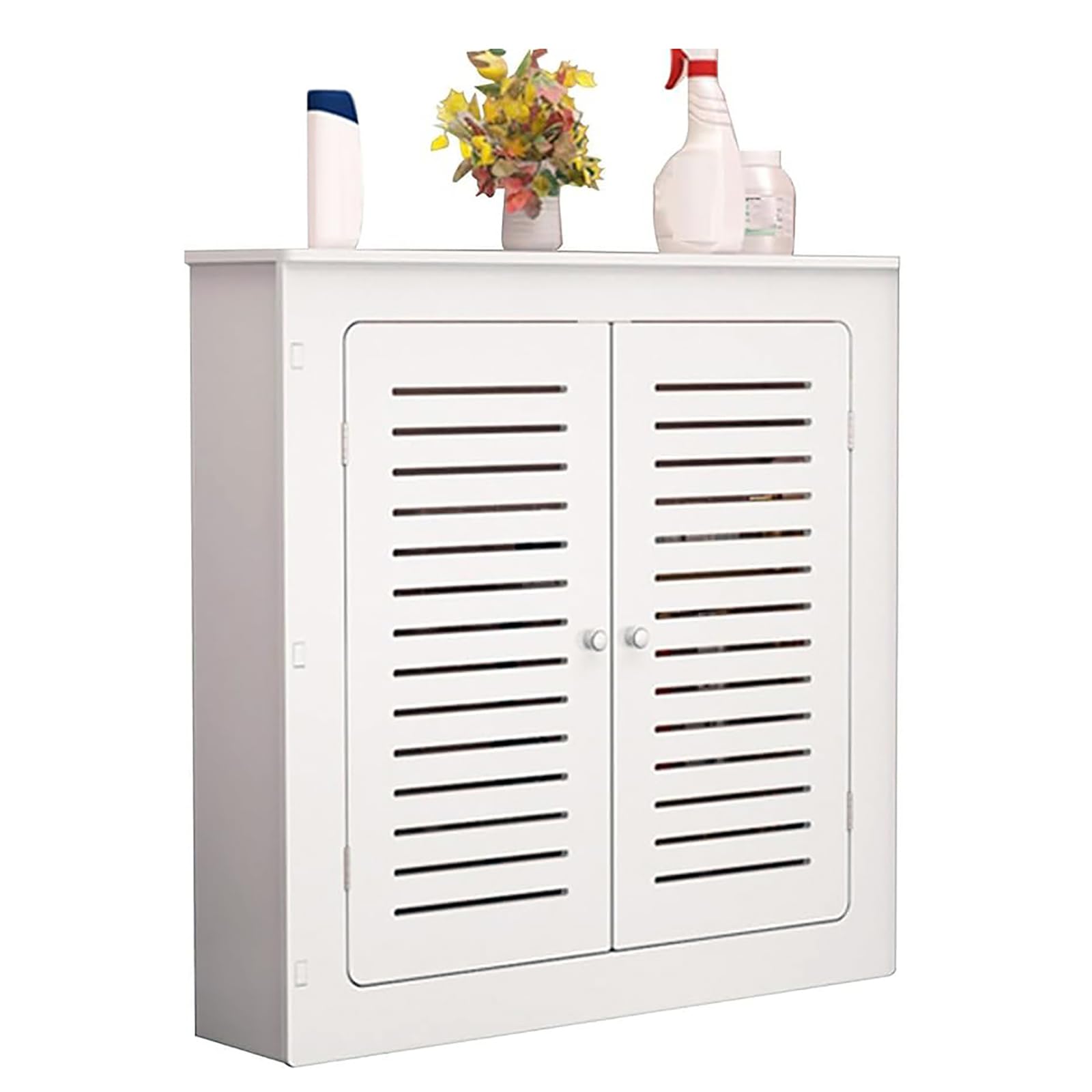 Meuble de chauffage en bois blanc de qualité supérieure pour radiateur