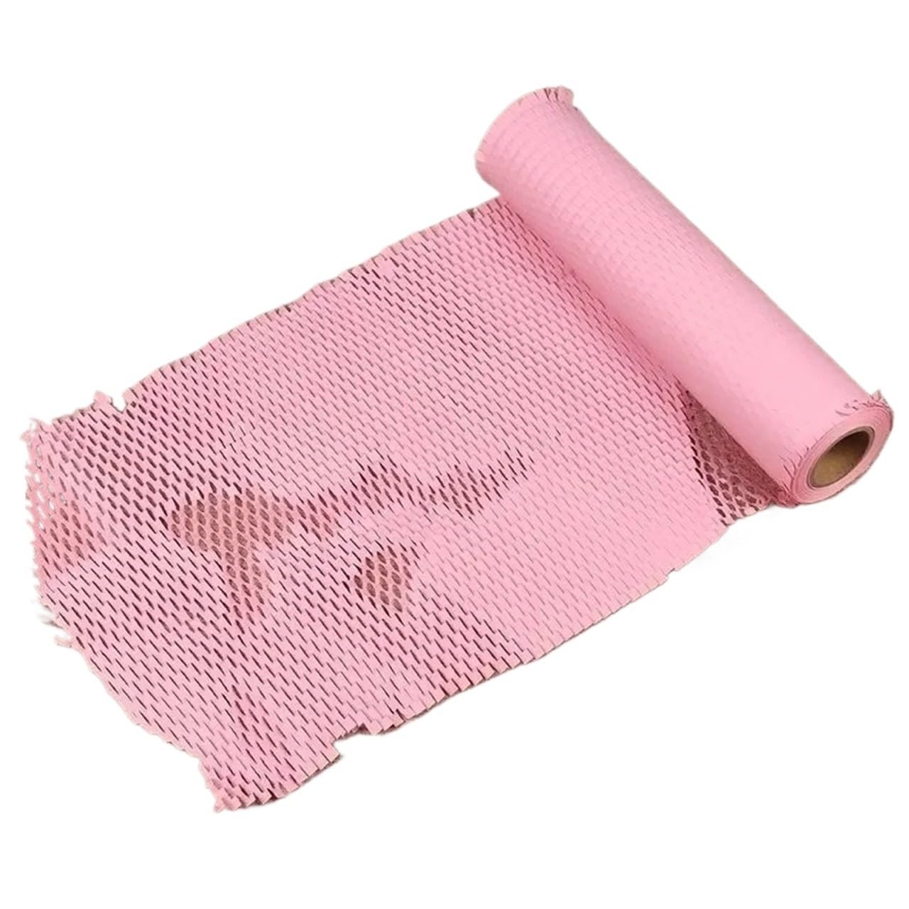 Honeycomb Paper Roll 30cmx3.0m Honeycomb Paper For Cushioning, Crash Protection, Transport Packaging(Pink-30cmx3.0m)