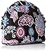 Vera Bradley Women's Signature Cotton Ruffle Cosmetic Makeup Organizer Bag