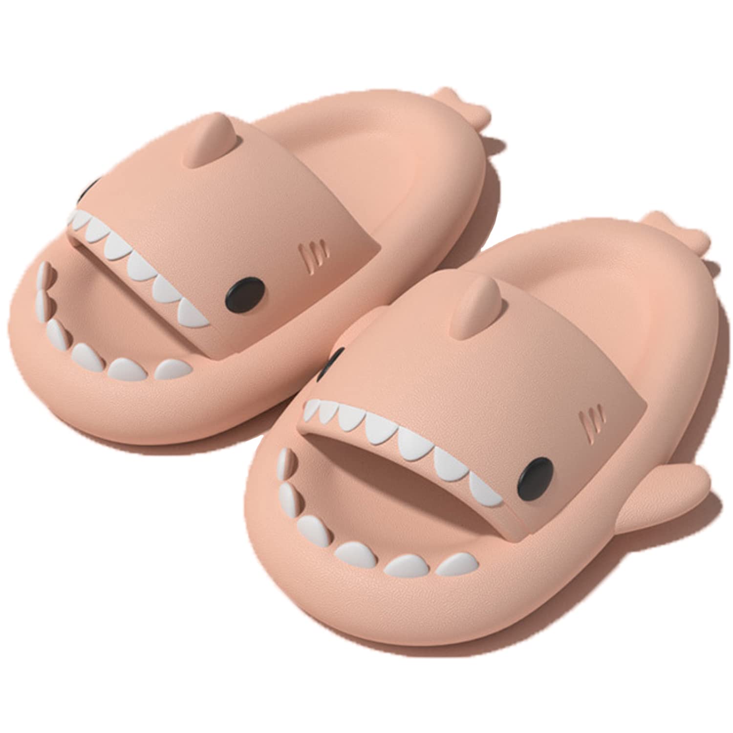 AioTio Zapatillas de Tiburón Sandalias Hombre Mujer Zapatillas Casa Verano Zapatillas de Baño Suela Suave Cómodas Pantuflas Antideslizantes Zapatos de Playa y Piscina Shark Slides Slippers