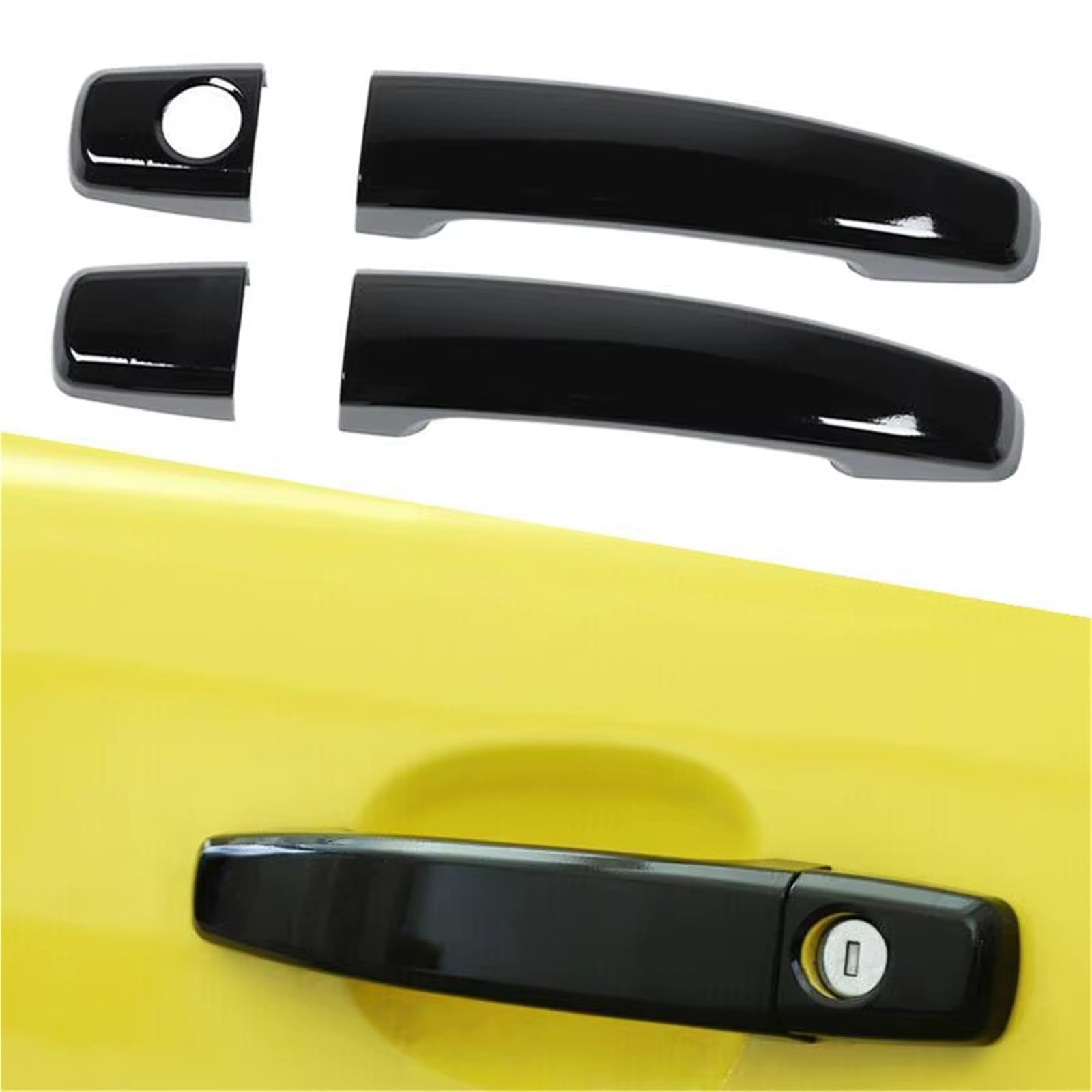 Copri Maniglia Esterna Porta Protezione Per Maniglia Della Porta Esterna Compatibile Con C&evrolet Per Camaro 2010-2015 Copertura Per Auto Telaio Trim Più Accessori Extra Per Coppia