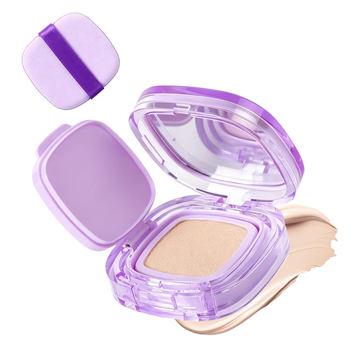 Full Coverage Creamy Foundation - Long-Lasting Matte Finish