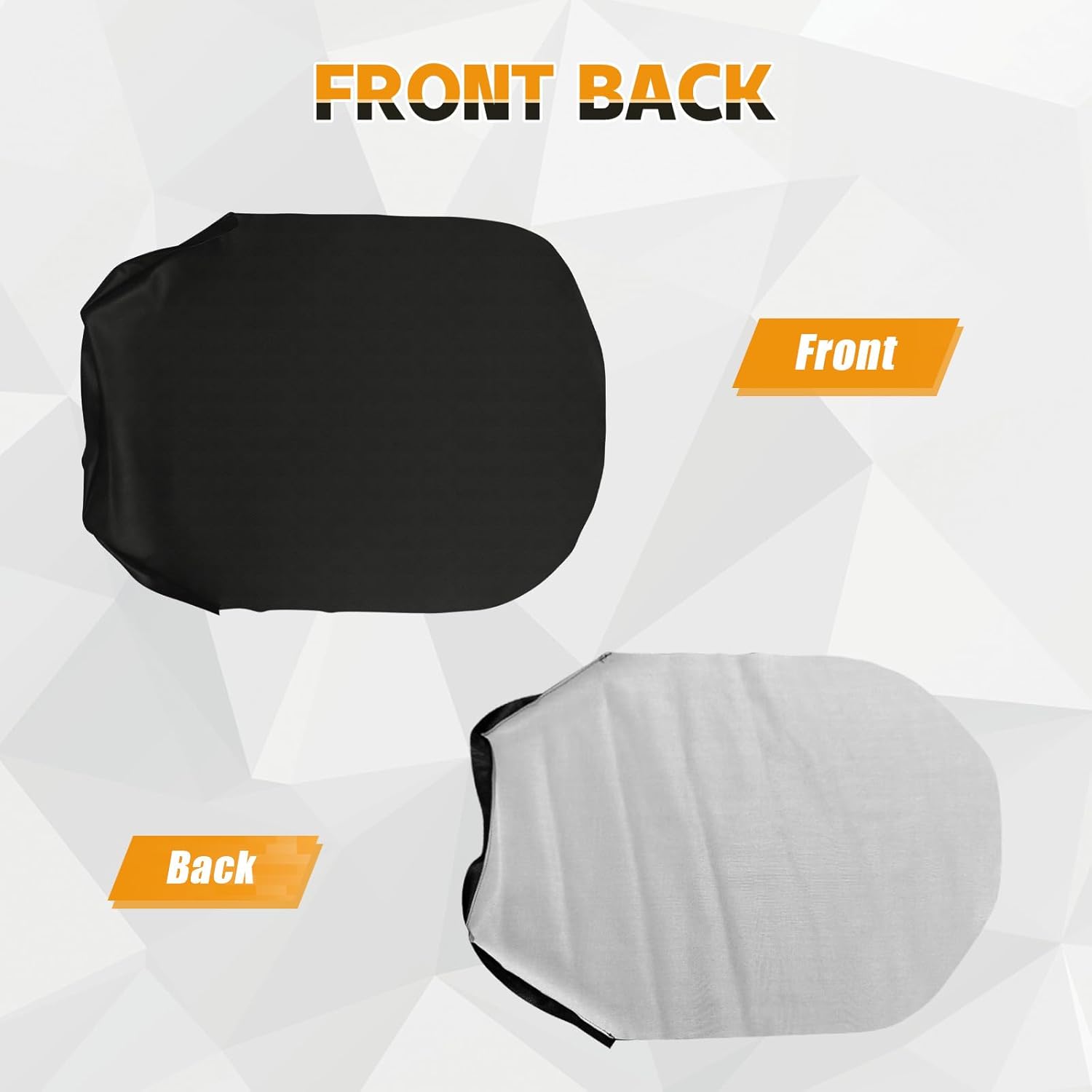 Seat Cover Replacement for 2005-2019 Suzuki King Quad 450 500 700 750ASI LT-A700 LT-A750X 284, Heavy Duty Leather ATV Seat Cover Replacement, Black