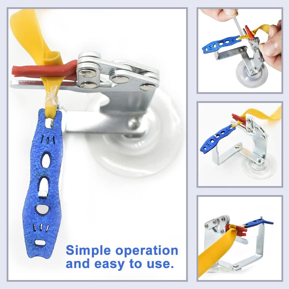 Slingshot Band Tying Jig for Making Slingshot Rubber Bands, Hunting Slingshot Rubber Band Tying Tool, Suitable for Slingshot Catauplt Flat Band and Tube Rubber Bands