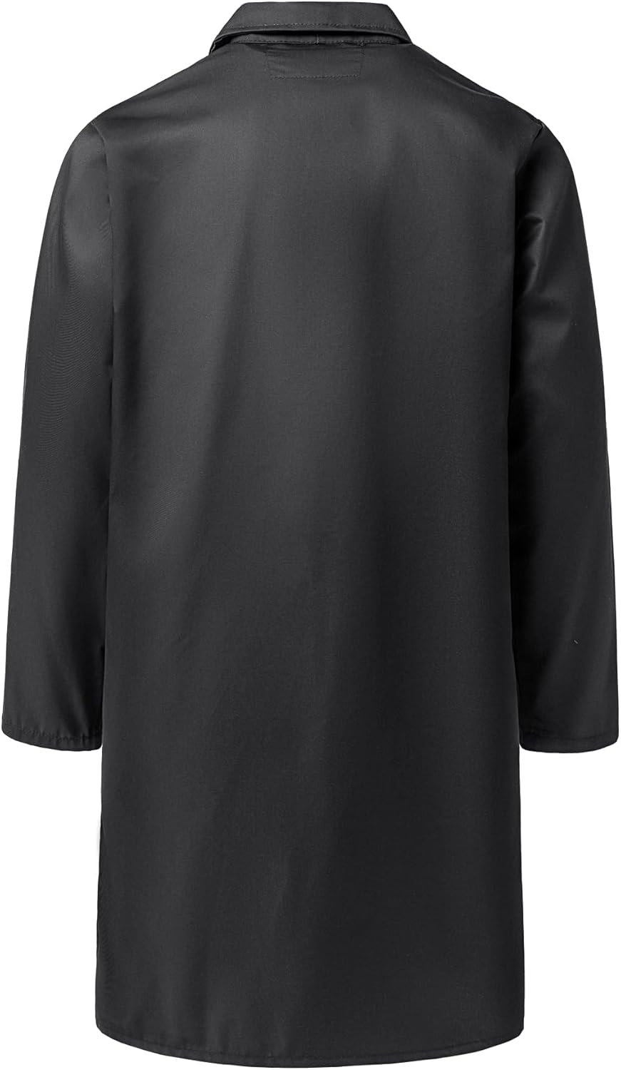Lab Coat for Men Workshop Mechanic Long Coats Woodworking Shop Coat