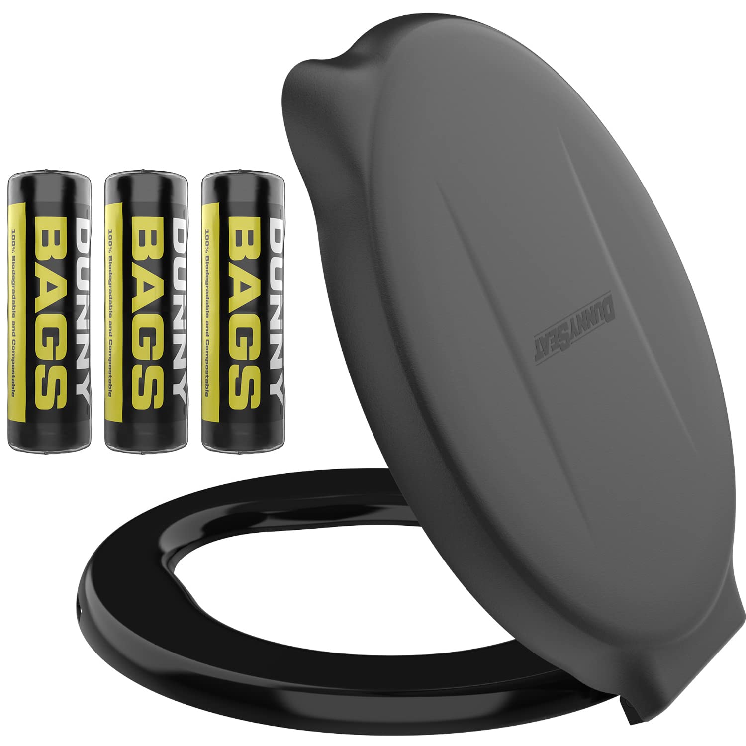 Portable Outdoor Toilet Bucket Seat with Lid - Universal Fit for Most 5-Gallon Buckets - Durable and Comfortable Camping - Emergency Preparedness Solution