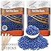 Aroma Trees 600g Unisex Hair Removal Hard Wax Beans for Safe, Pain-free Removal, Full-Body Depilatory Wax Beads - Pack of 2 (2 x 300g) Chamomile Flavor With 20 Wax Applicator Sticks 6"