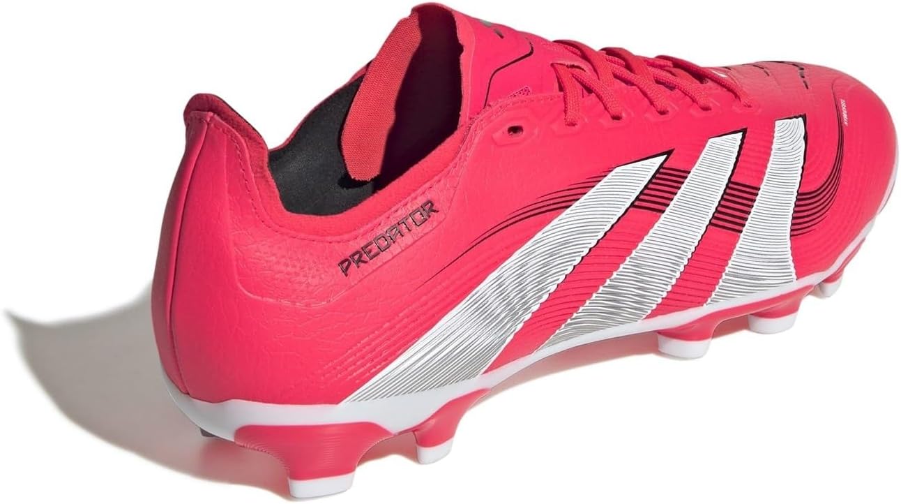 Adidas Unisex Predator League Multi Ground Football Boots, Lucid Red Ftwr White Core Black, 10 US