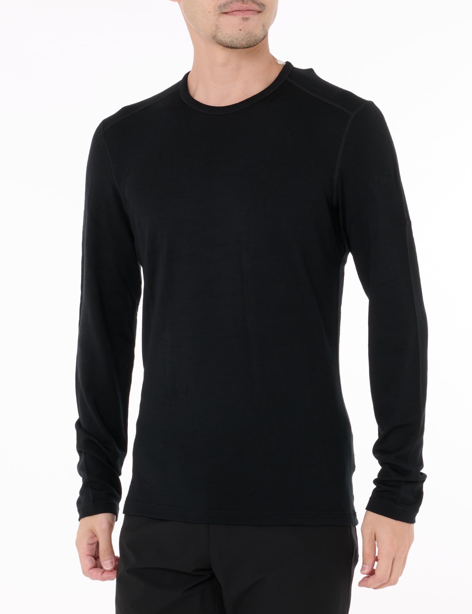 Amazon.co.jp: [icebreaker] M 260 TECH LS CREW ブラック S