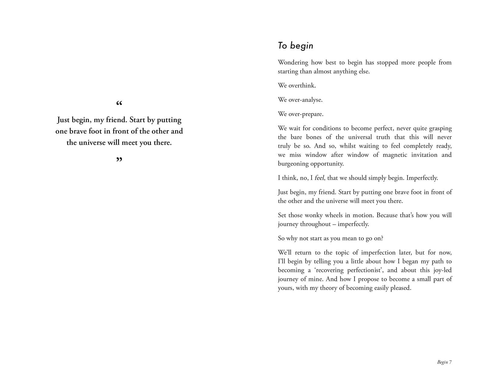 The Art of Being Easily Pleased: Words to Unlock a Wonderful Life