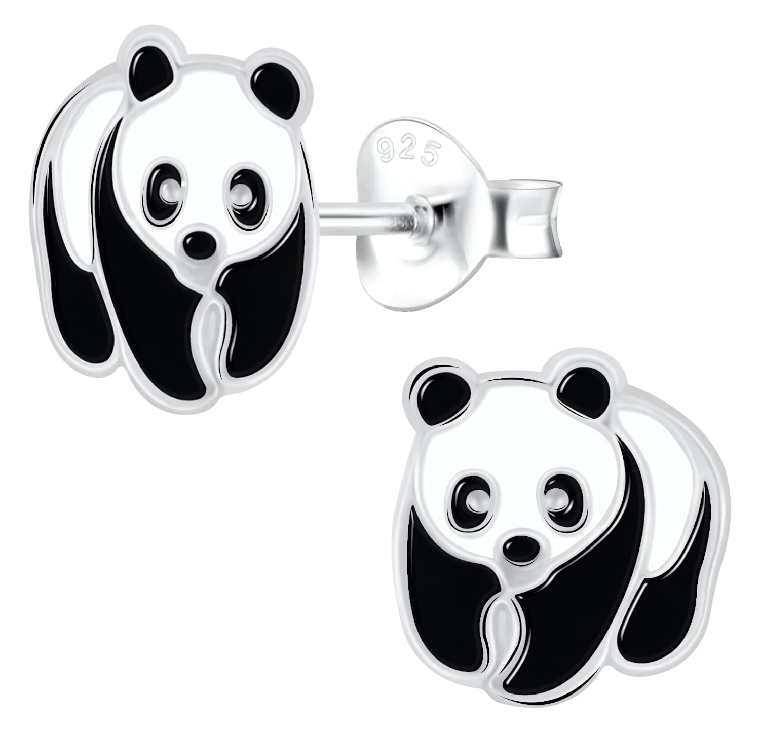 Aww So Cute 925 Sterling Silver Hypoallergenic Panda Stud Earrings for Babies, Kids & Girls | Diwali Gift/Birthday Gift | Comes in a Gift Box | 925 Stamped with Certificate of Authenticity | ER1773 (B08JGNPQCN) Amazon Price History, Amazon Price Tracker