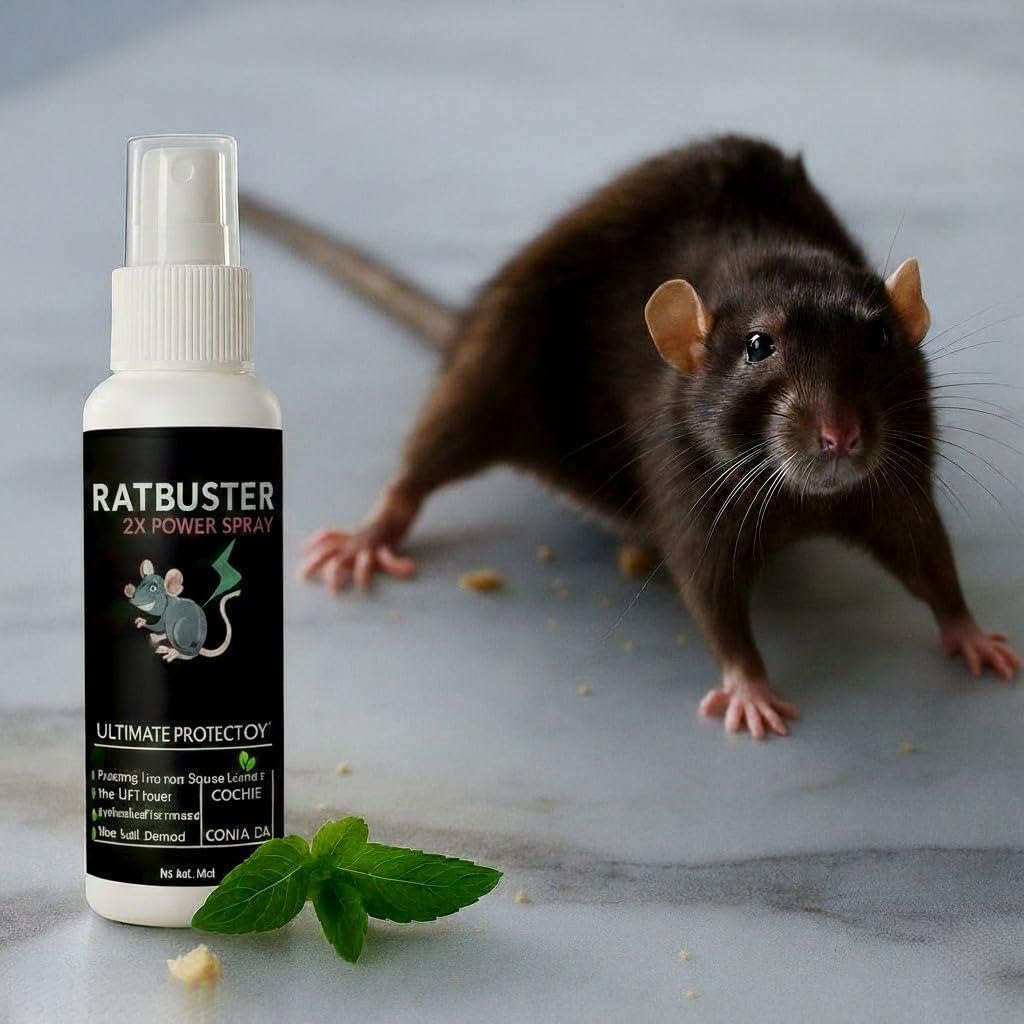 rat buster black 2x power Pest Control, Natural Formula, 100ml-image-23