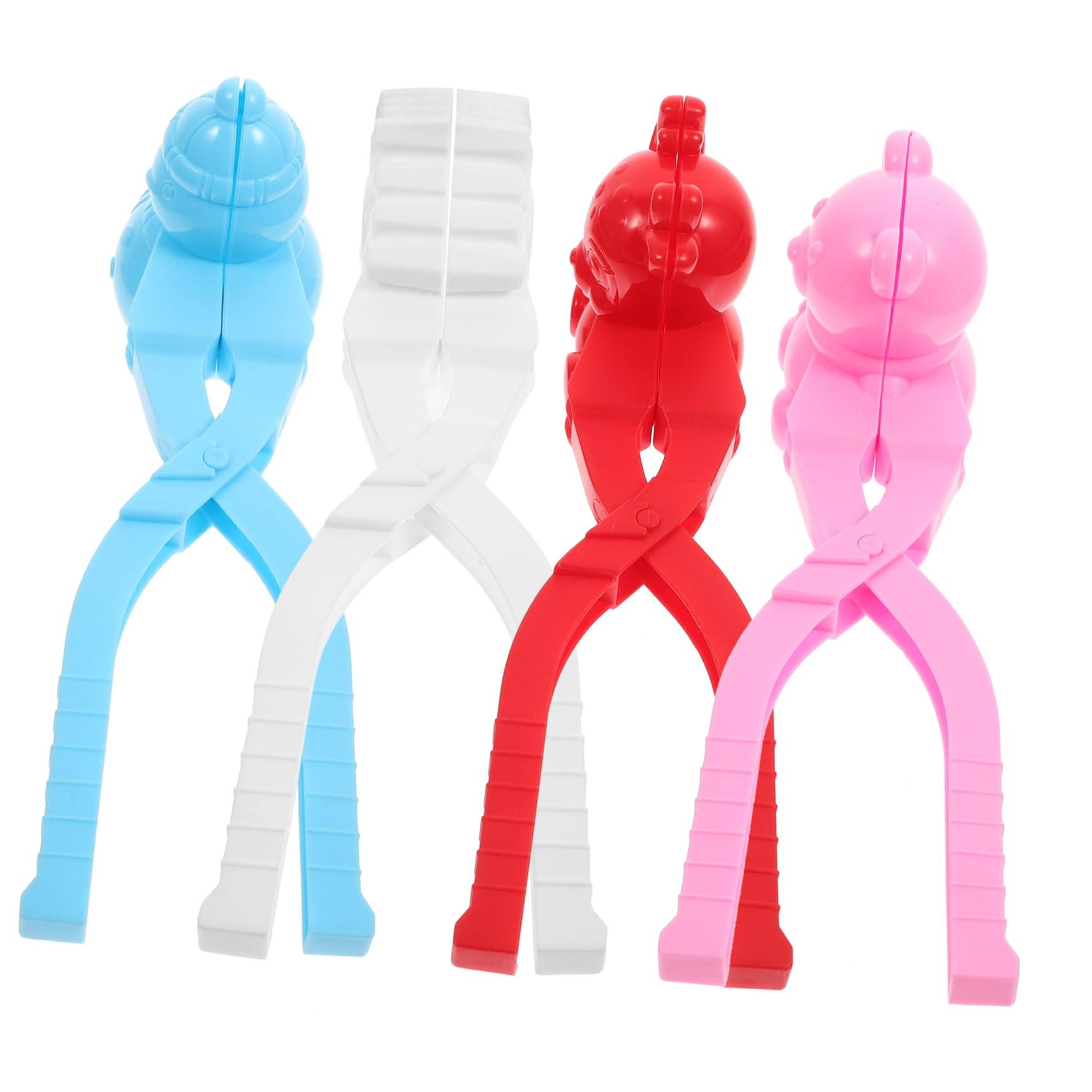 HANABASS 4Pcs Cartoon Makers Fun Snow for Outdoor Flexible Design for Easy Creation