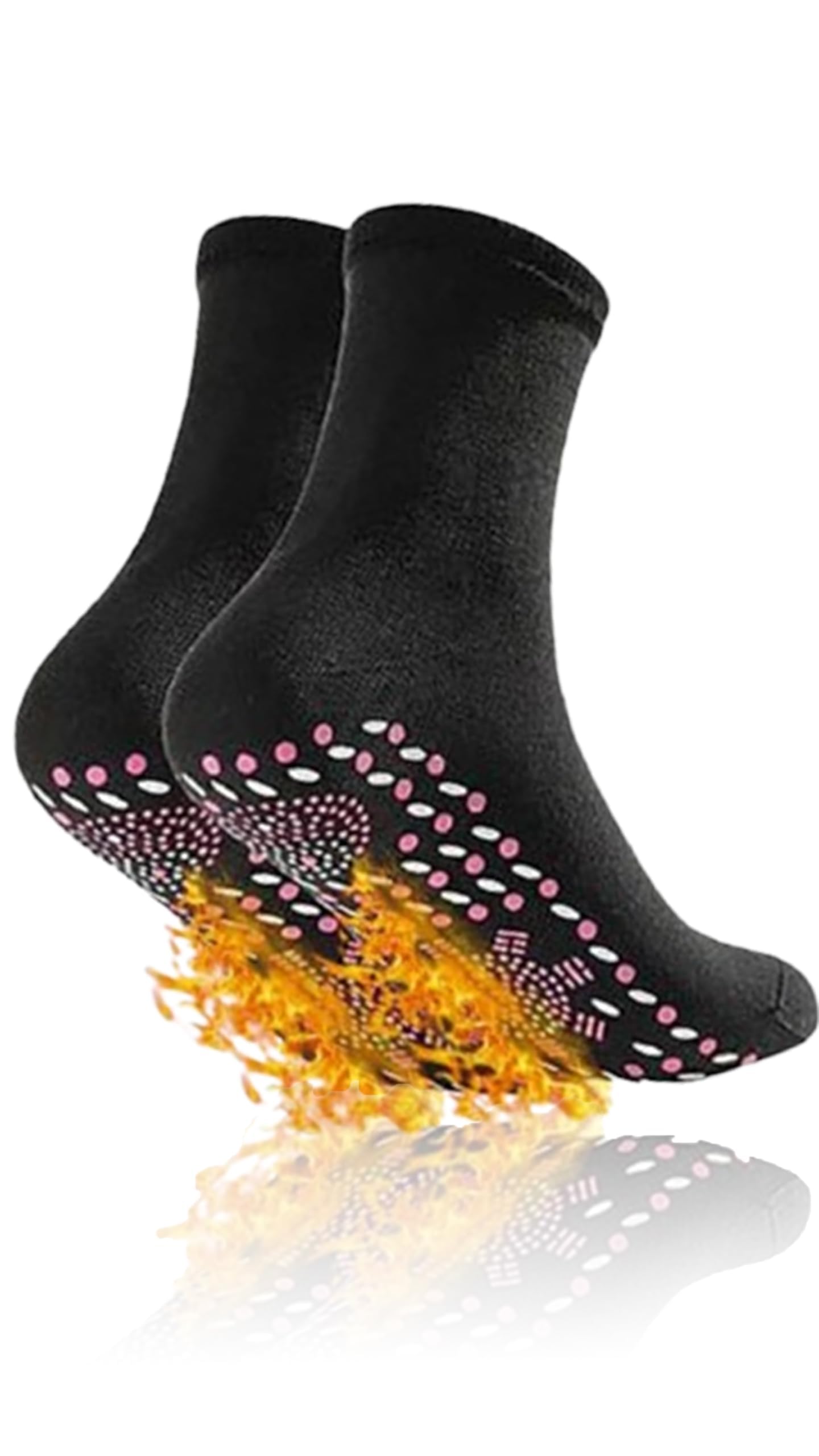 Revitalize Your Feet with Adjustable Compression Socks - Relieve Swelling, Support Plantar Fasciitis, Achilles Heel, and Spurs - For Both Men and Women - Stay Dry and Comfortable All Day
