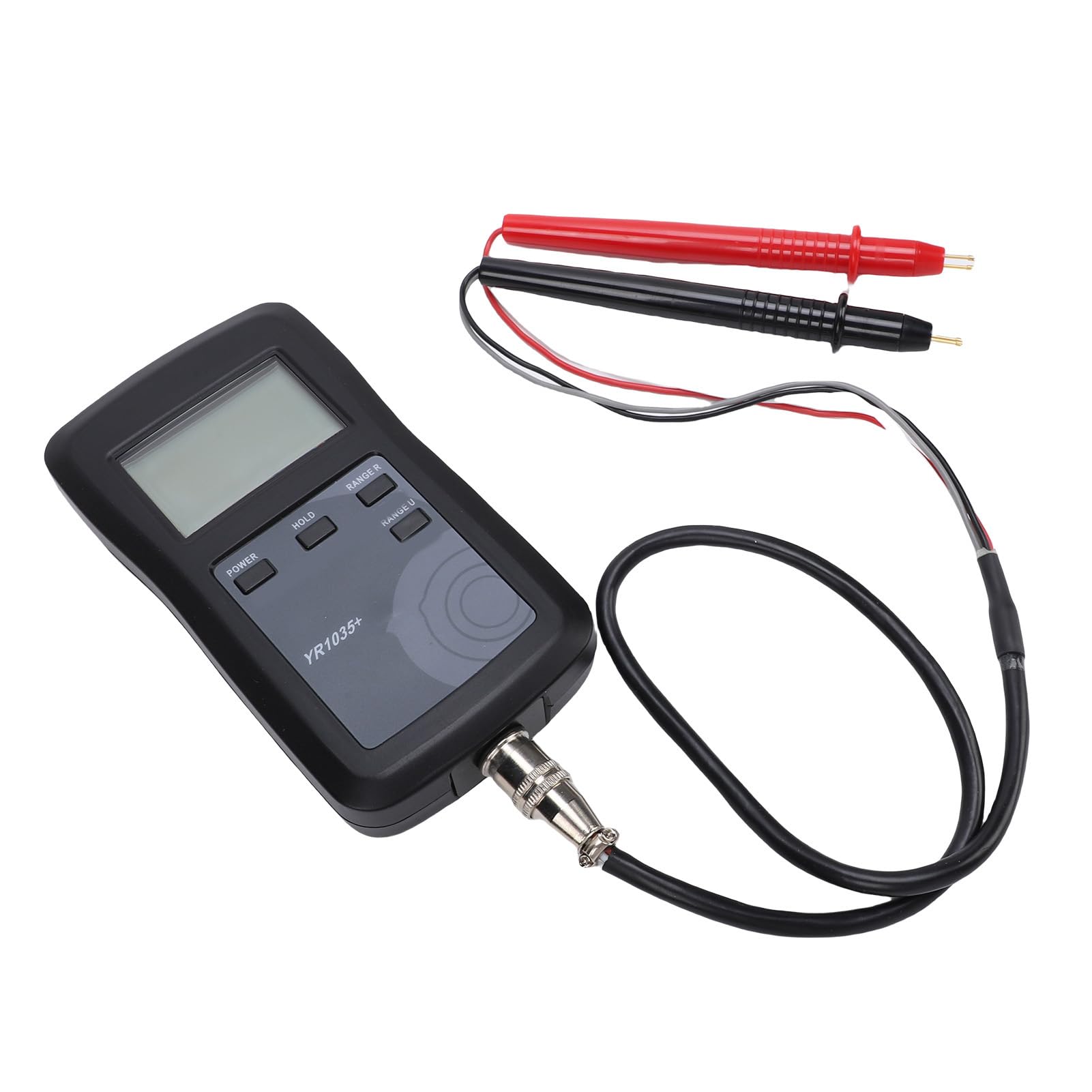 Probador de Batería Digital de 4 Cables Medidor de Ohmios Interno Comprobador de Voltaje con Medición Sinusoidal de CA y Función ZR para Baterías NiMH NiCD LiPo LiFePO