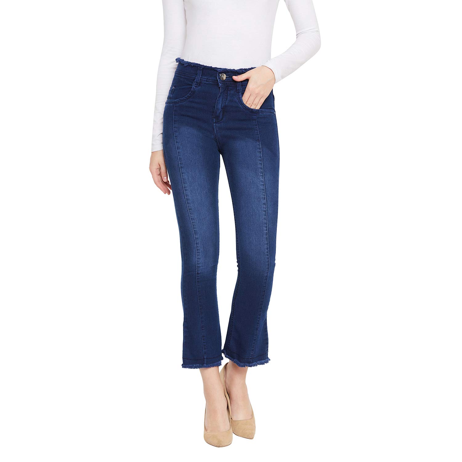 nifty Women's Denim Slim Fit High Waist Jeans-picture-11