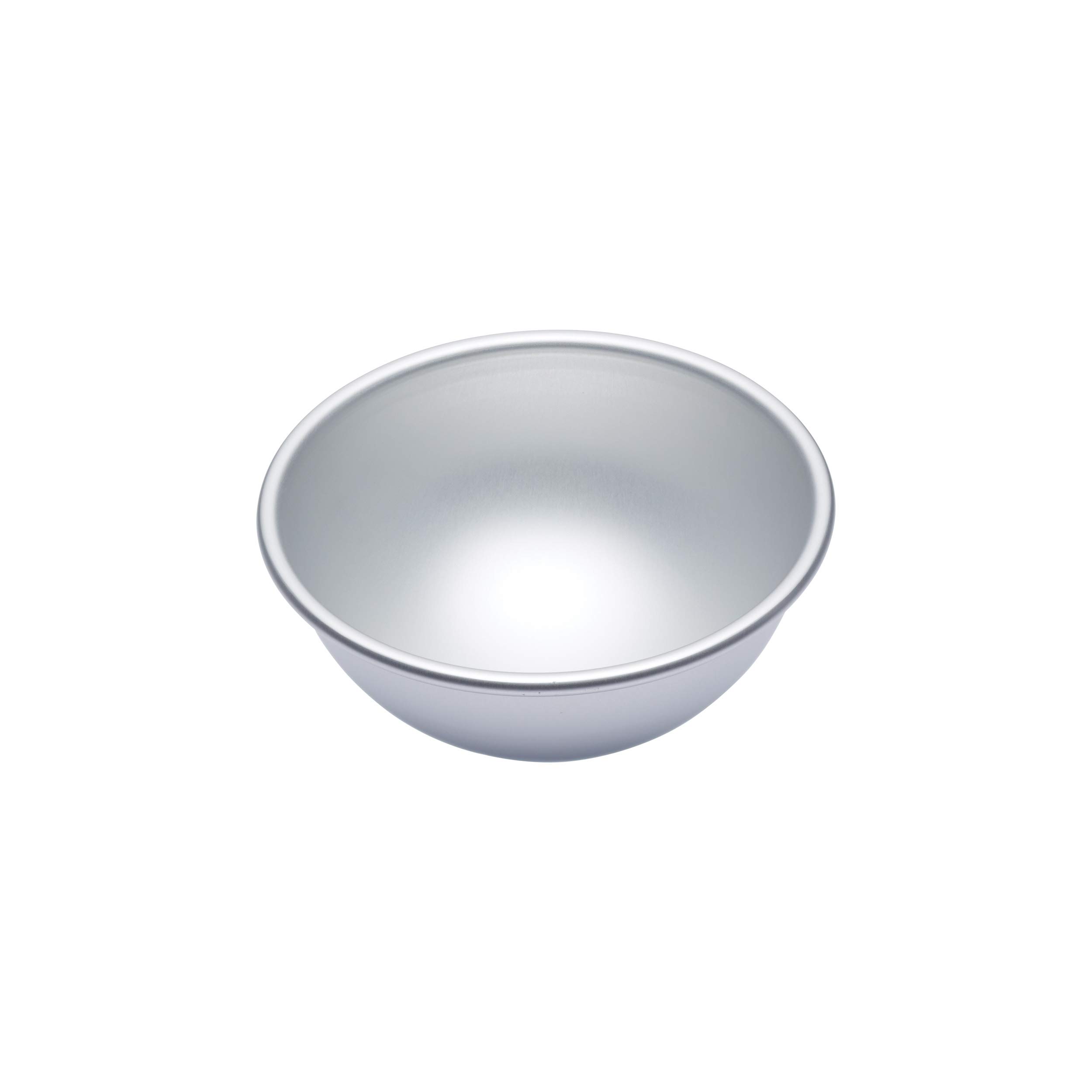 MasterClass 15.5cm Hemisphere Cake Tin, Silver Anodised Aluminium, 6 Inch