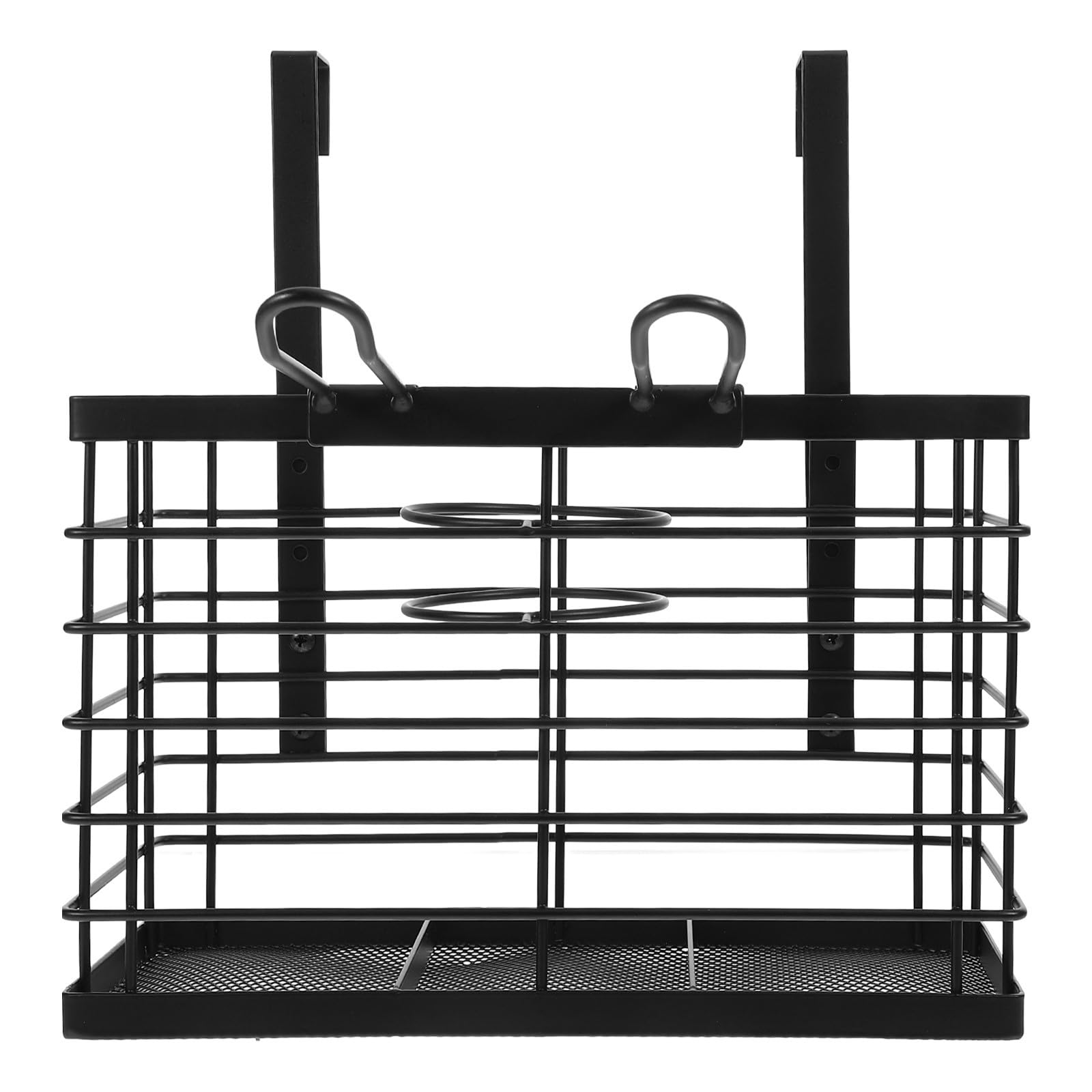 Zerodeko Soporte de Almacenamiento para Secador de Pelo en Puerta, Hierro