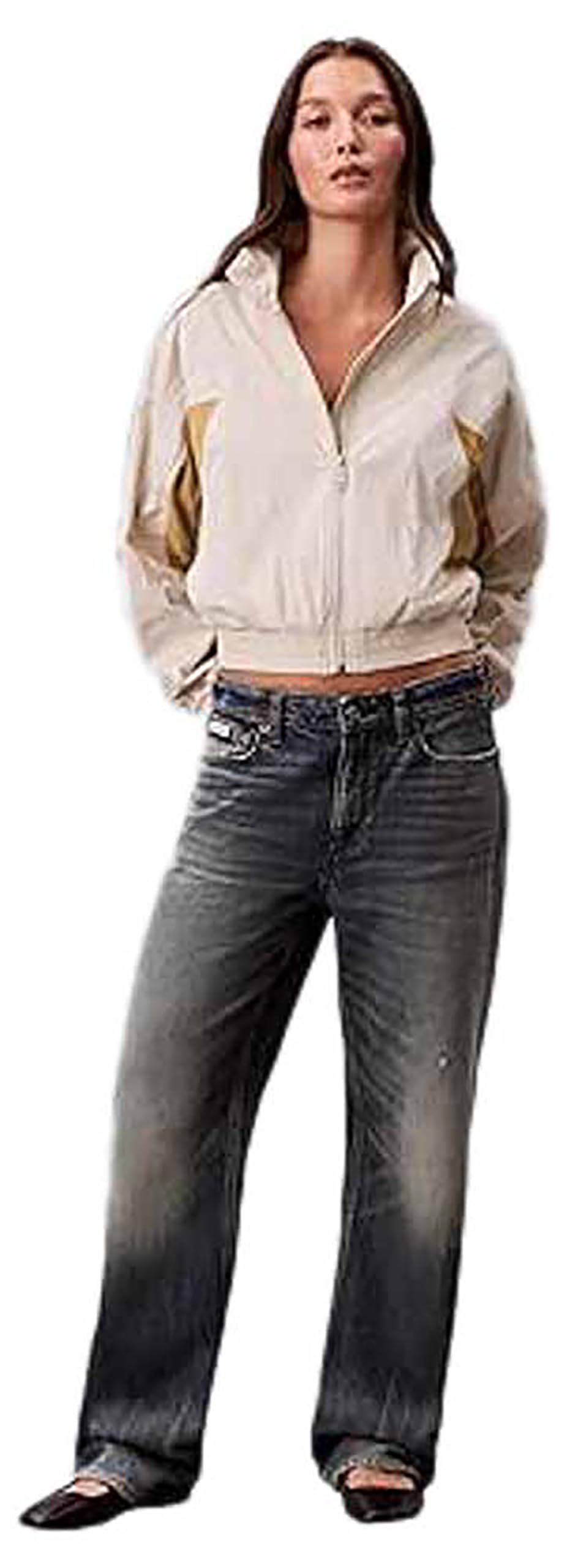 CROP DOLMAN COLORBLOCK JACKET Ceket Kadın
