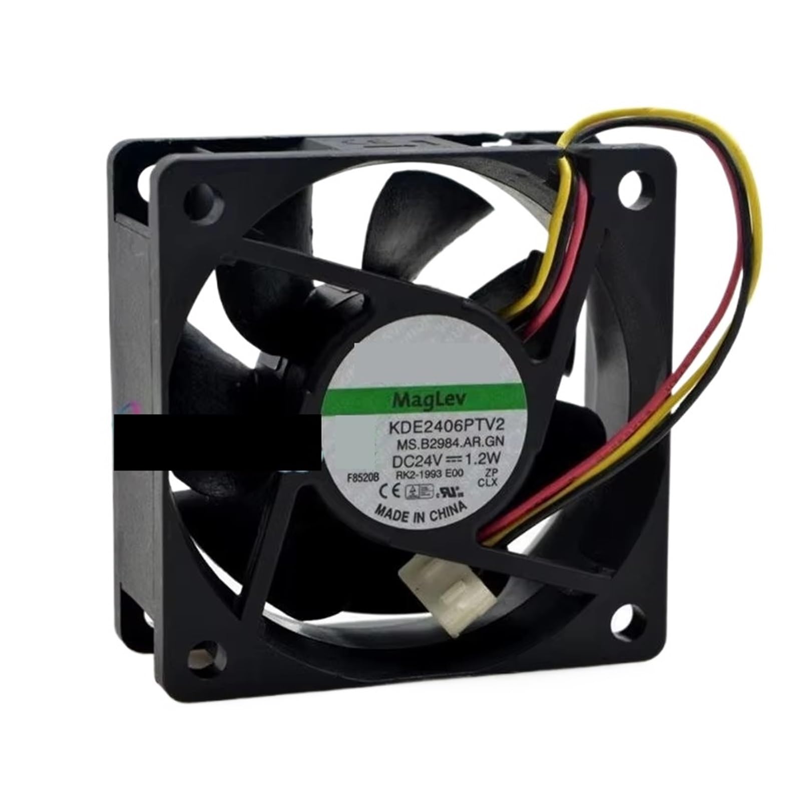 Fcarumiqp One Color Kde2406ptv2 24V 1.2W 6Cm 60 * 25Mm Cooling Fan(2Wire E1)