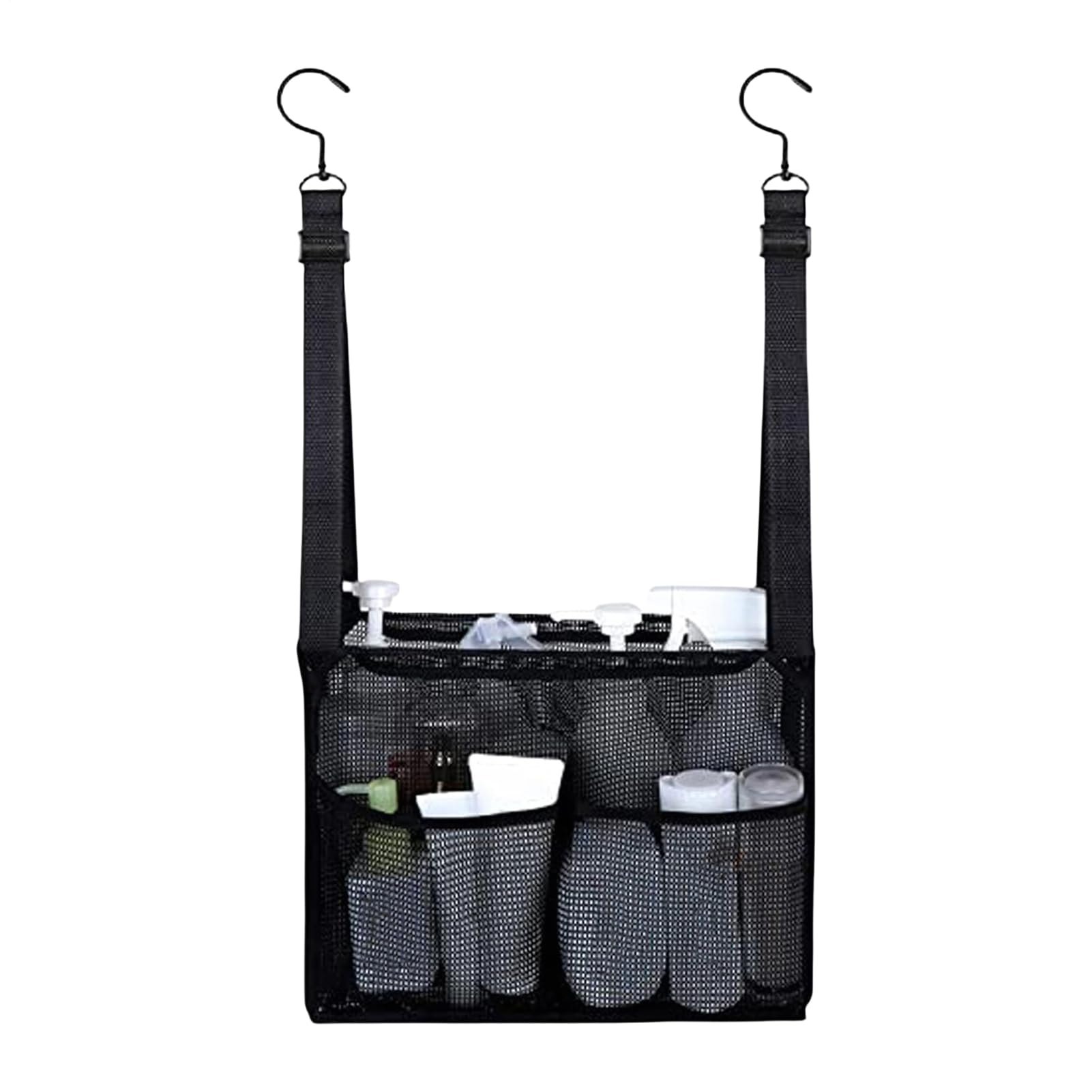 Bolsa de ducha de malla ideal para tus rutas en caravana y camping 8