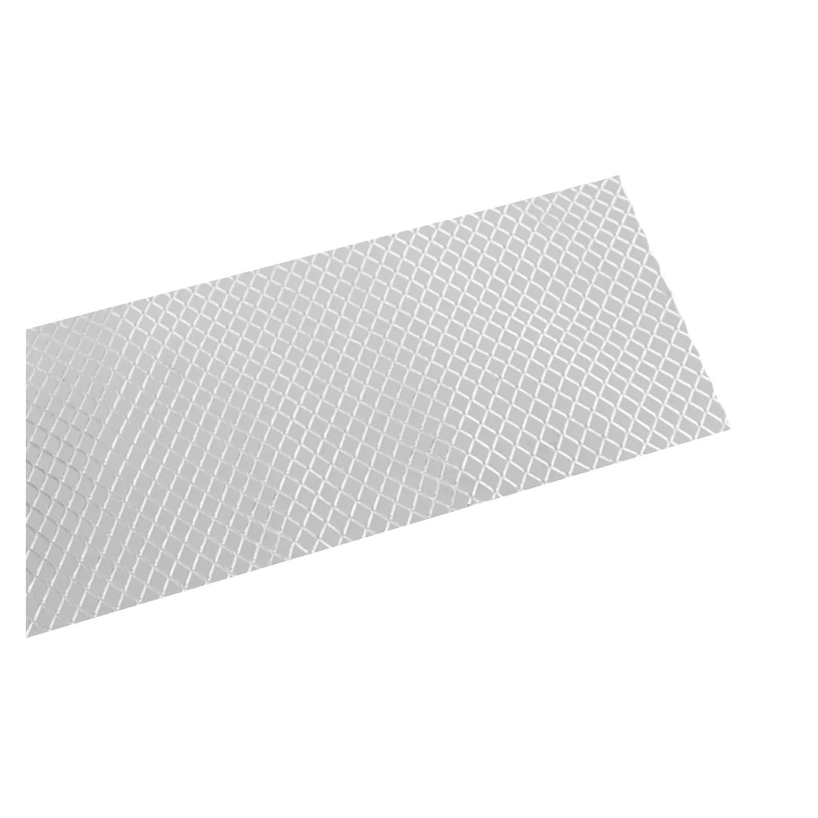 1 Rollo de Protector de canalón de Aluminio de 6m, Filtro de Hoja, Rollo de protección de canalón, Cubiertas de canalones DIY for Hojas, Protectores de Hojas for canalones(15cm)
