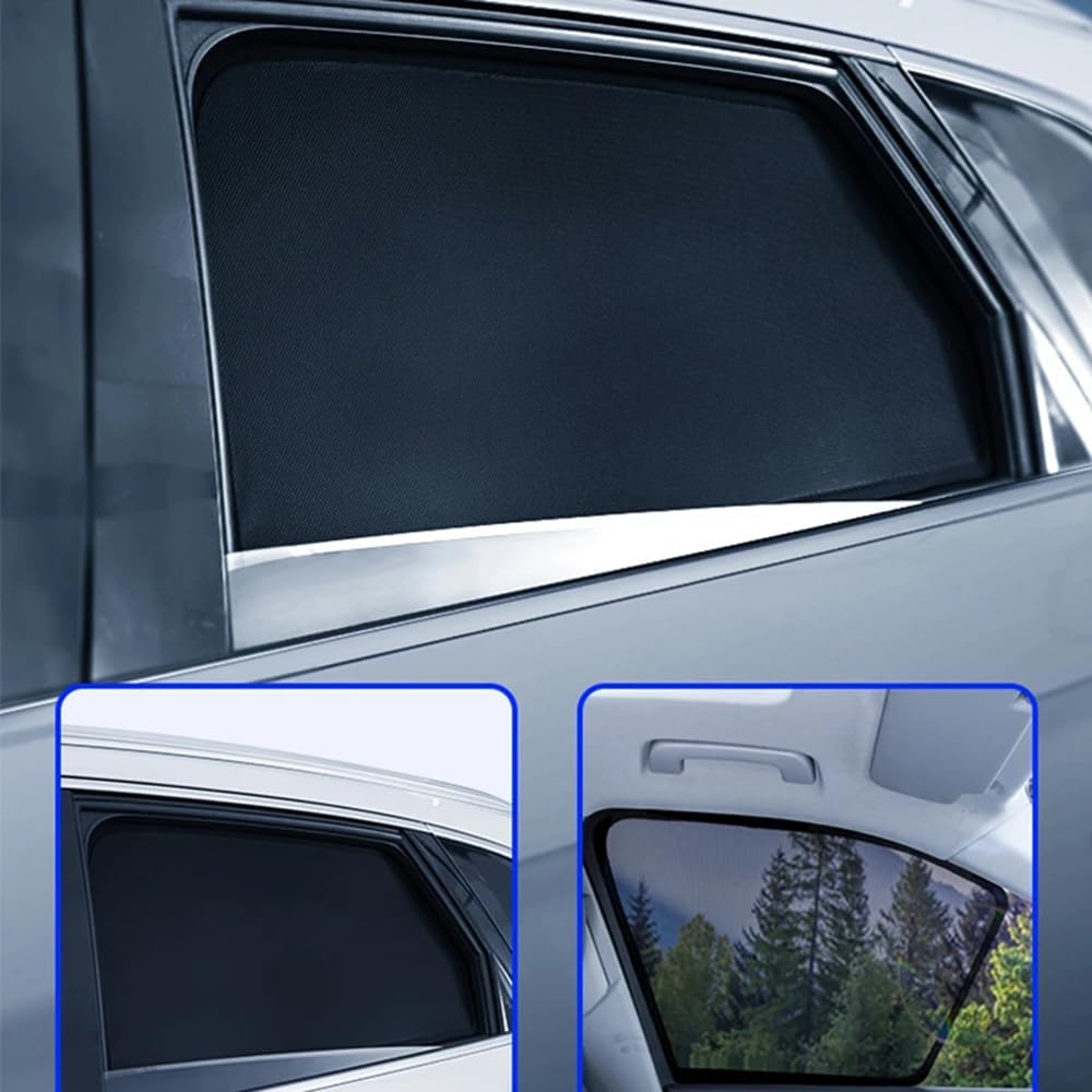Pare-Soleil Magnétique Pour Peugeot 308 SW II 2017-2021 - Protection UV 6 Vitres