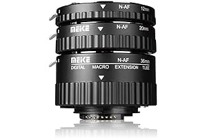 MEIKE MK-N-AF1-B Auto Focus Macro Extension Tube Set