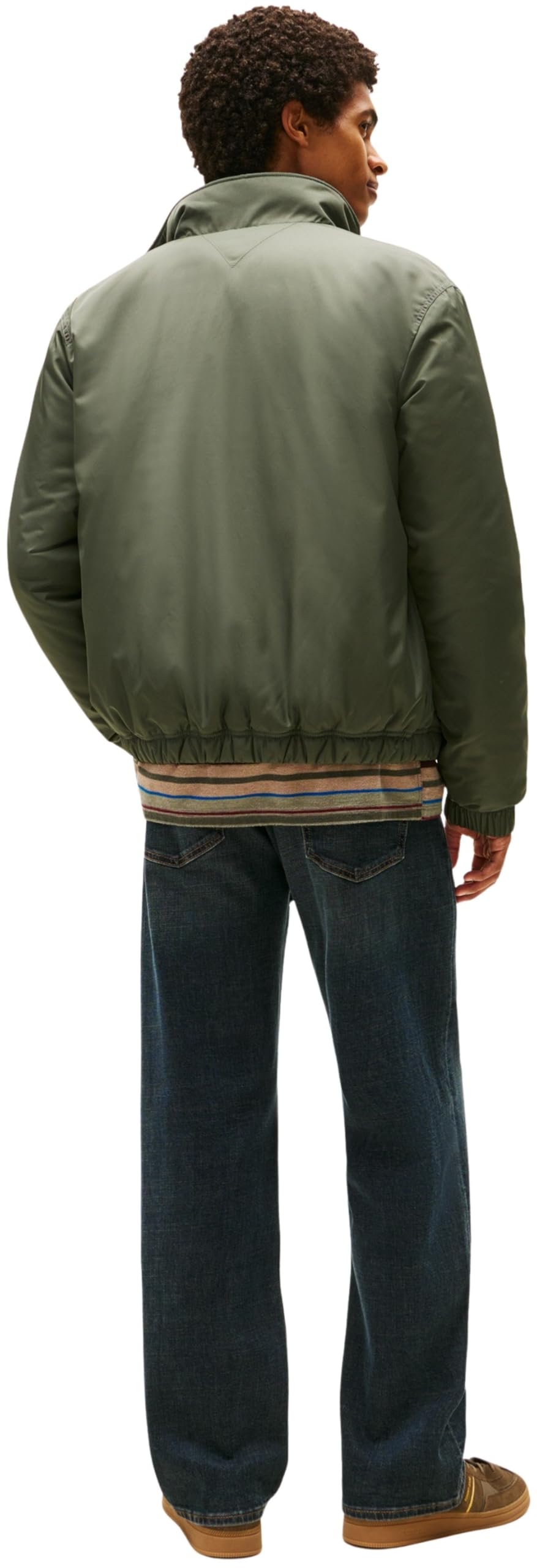 Tommy Jeans Herren Tjm Essential Padded Jacket Ext Dm0dm21936 Pufferjacke, Green (Pewter Green), S EU – Ansicht 2