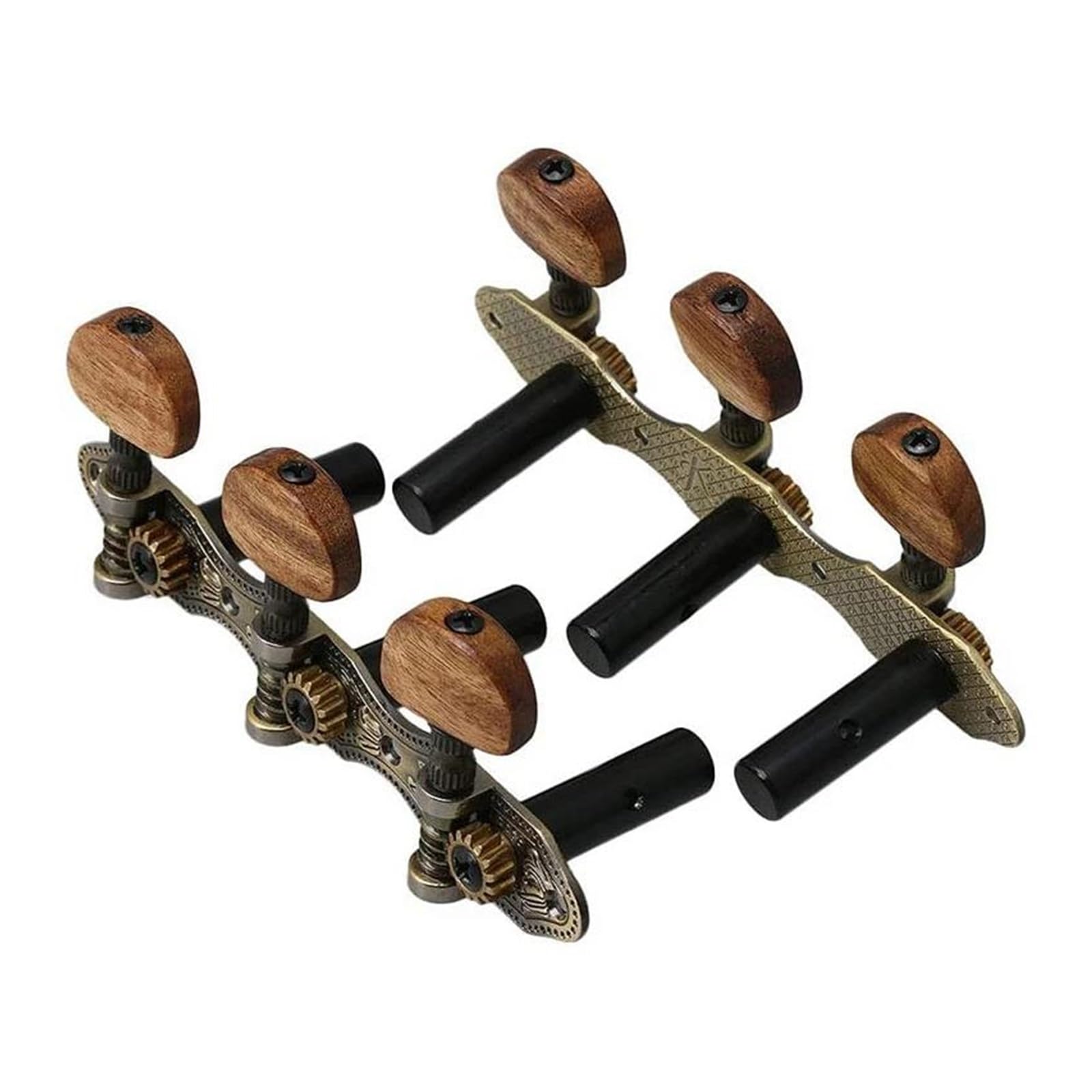Set di 2 chiavi di accordatura per accordatore per chitarra Parti di ricambio per la testa della macchina per chitarra classica Piroli Per Accordatura Per Chitarra