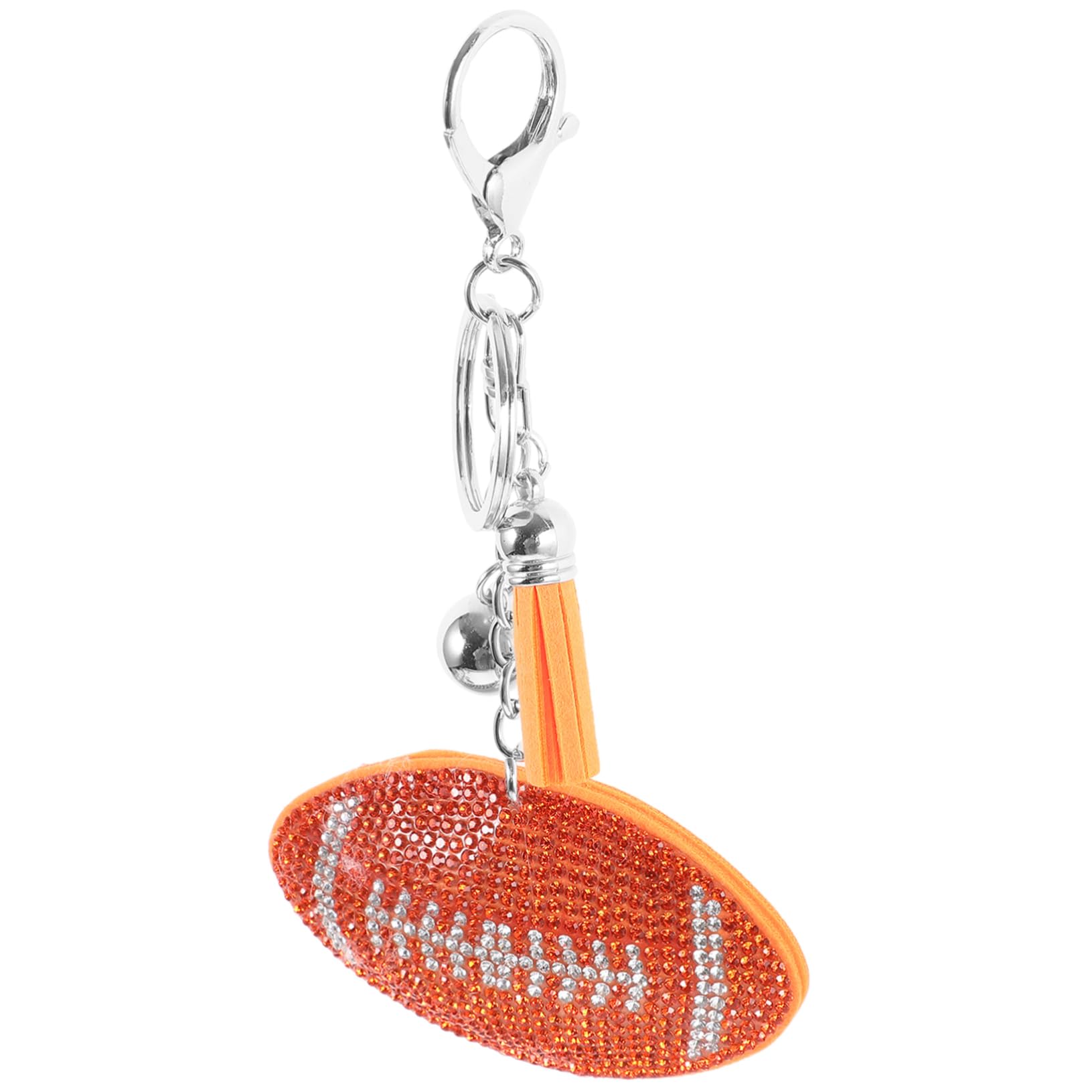 Kisangel Llavero De Futbol Llavero Colgante Mochila Rugby Llavero Colgante Rugby Colgante Llavero De Colgante De Rugby Colgante De Llavero De Rugby Orange El Plastico