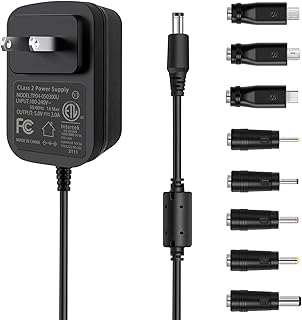 TKDY 5V 3A 2A 1A DC Power Supply Cord AC Adapter, for USB Charger Raspberry Pi 3 Raspberry 2 Model B/B+, Victrola Record Player VSC-550BT, HelloBaby HB65 Video Baby Monitor.