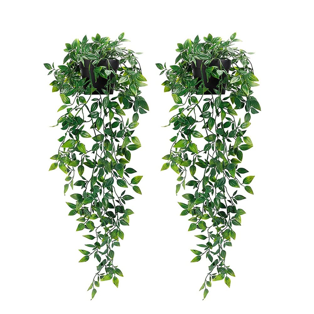 Kunst hangplant Vetplant 71 cm