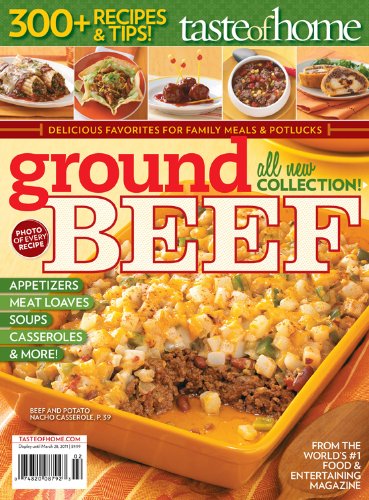 Taste of Home Ground Beef Cookbook (English Edition)