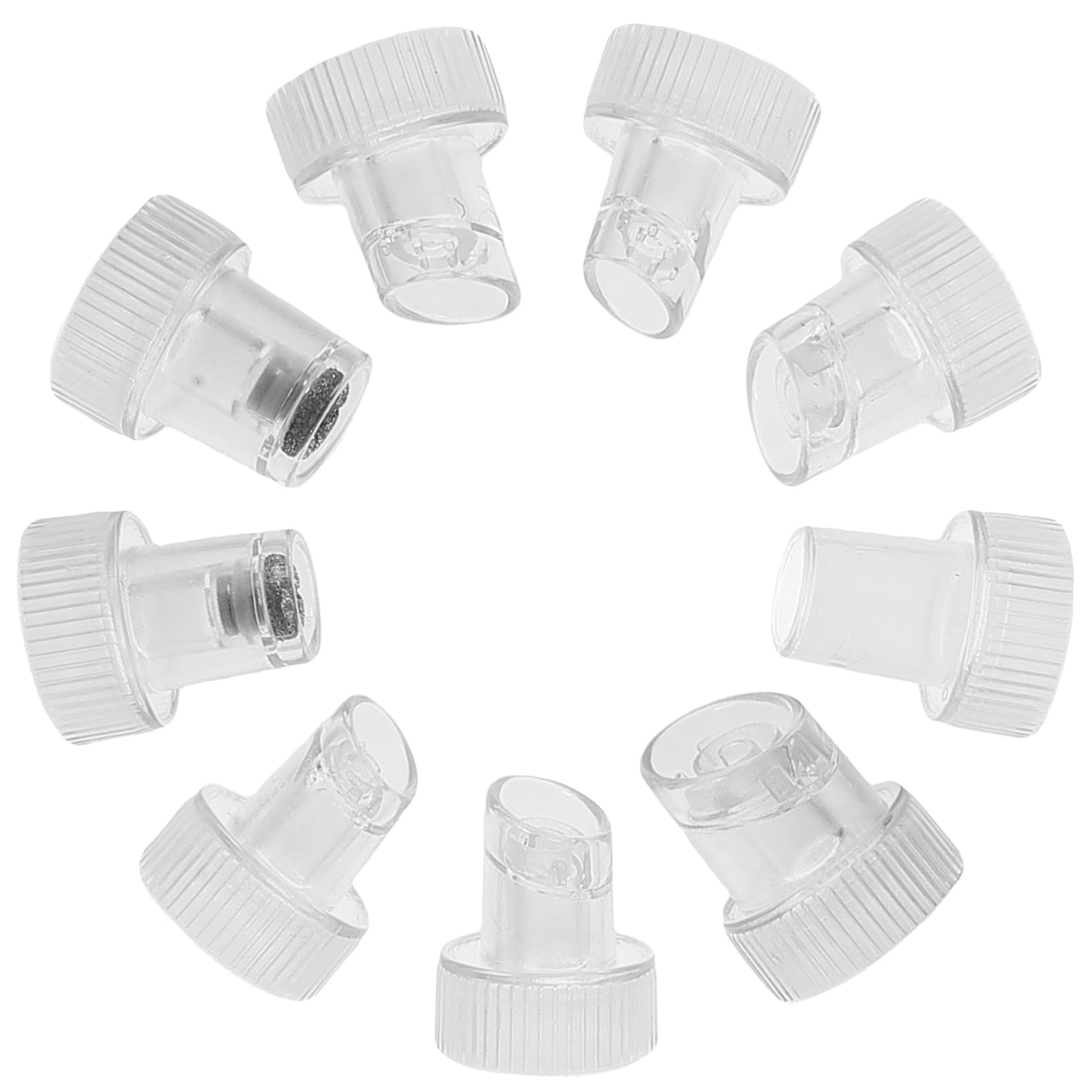 OFFIGAM 9Pcs Replacement Tips for Water Oxygen Facial Machine Bubble Suction Nozzle Machine Heads for Deep Pore Cleansing and Skin Care Accessories