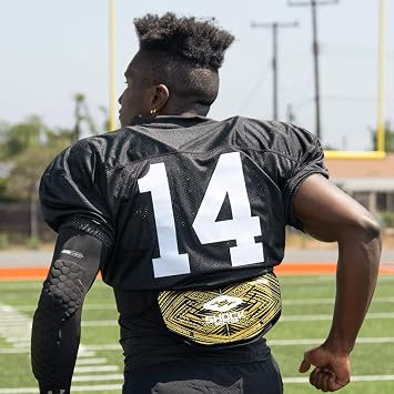 Shock Doctor Football Back Plate Lower Back/Rear/Back Bone Protector Shield Backplate. for Youth, Adult, Kids.