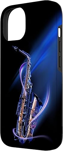 Miniatura 5 de iPhone 11 minimalista Saxofón estilo PC saxofonista amante caso