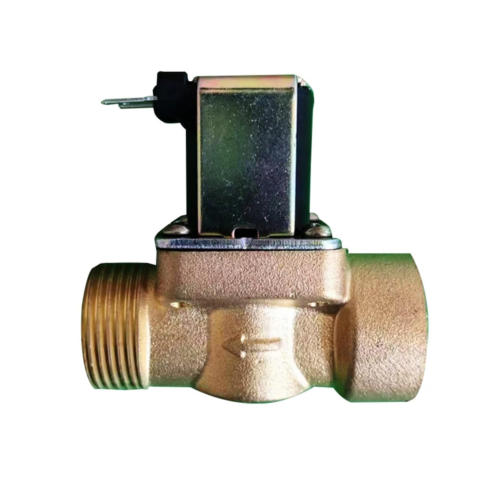 Électrovanne laiton 3/4 pour stopper les fuites eau chaude solaire 36V NC