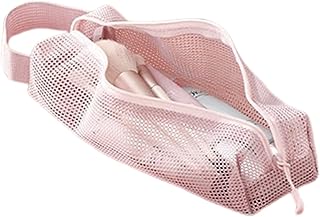 歯ブラシポーチ - 歯ブラシのトイレタリーケース| zip |を備えたポータブルメッシュトイレタリーバッグバケーションエアポートロードジムキャンプクルーズ病院バスルームビーチ飛行機の旅行用旅行メッシュバッグ