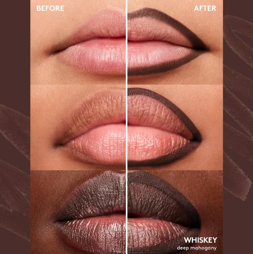 FENTY BEAUTY by Rihanna Trace'd Out Longwear Waterproof Pencil Lip Liner - Whiskey(Deep Mahagony)