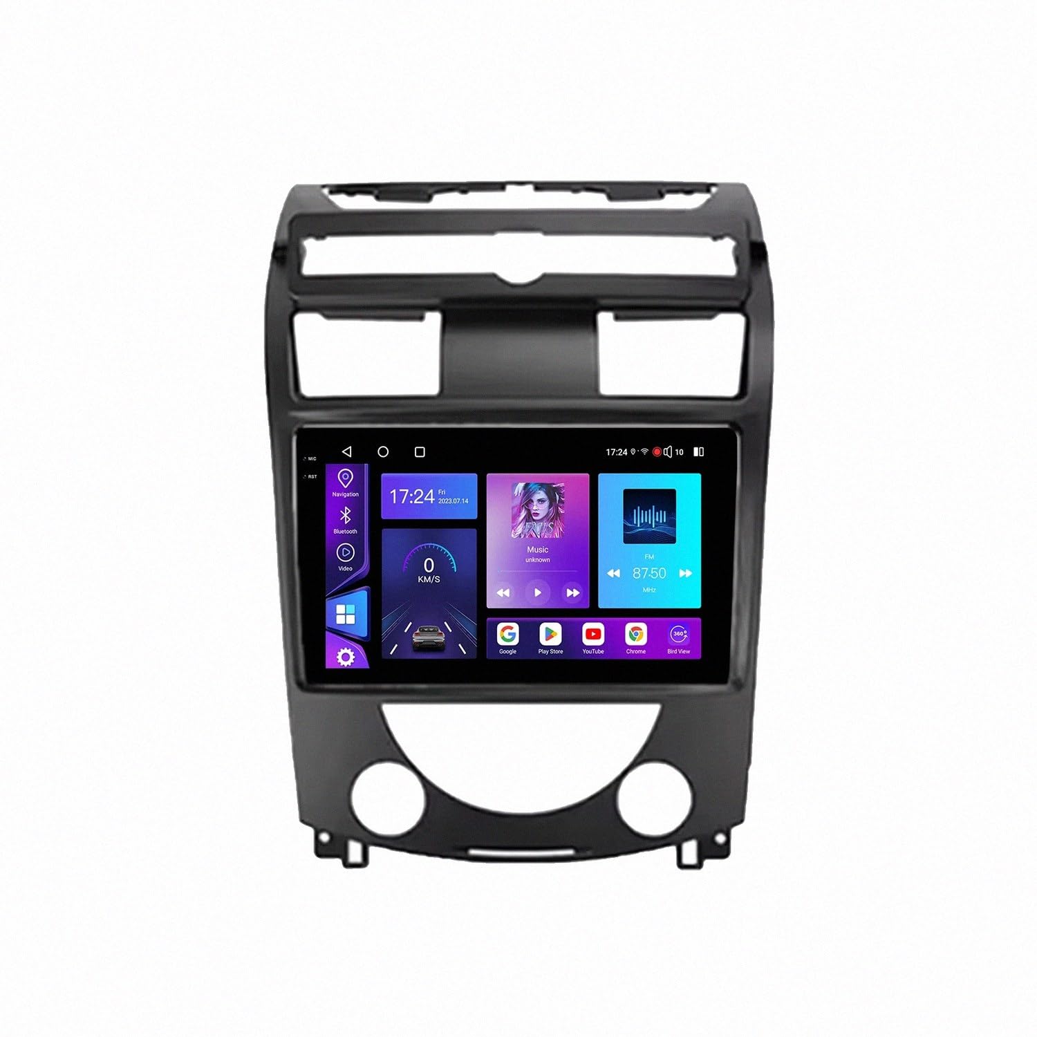Radio 2 DIN para Seat Leon 2 con Carplay Inalámbrico Android Auto 8