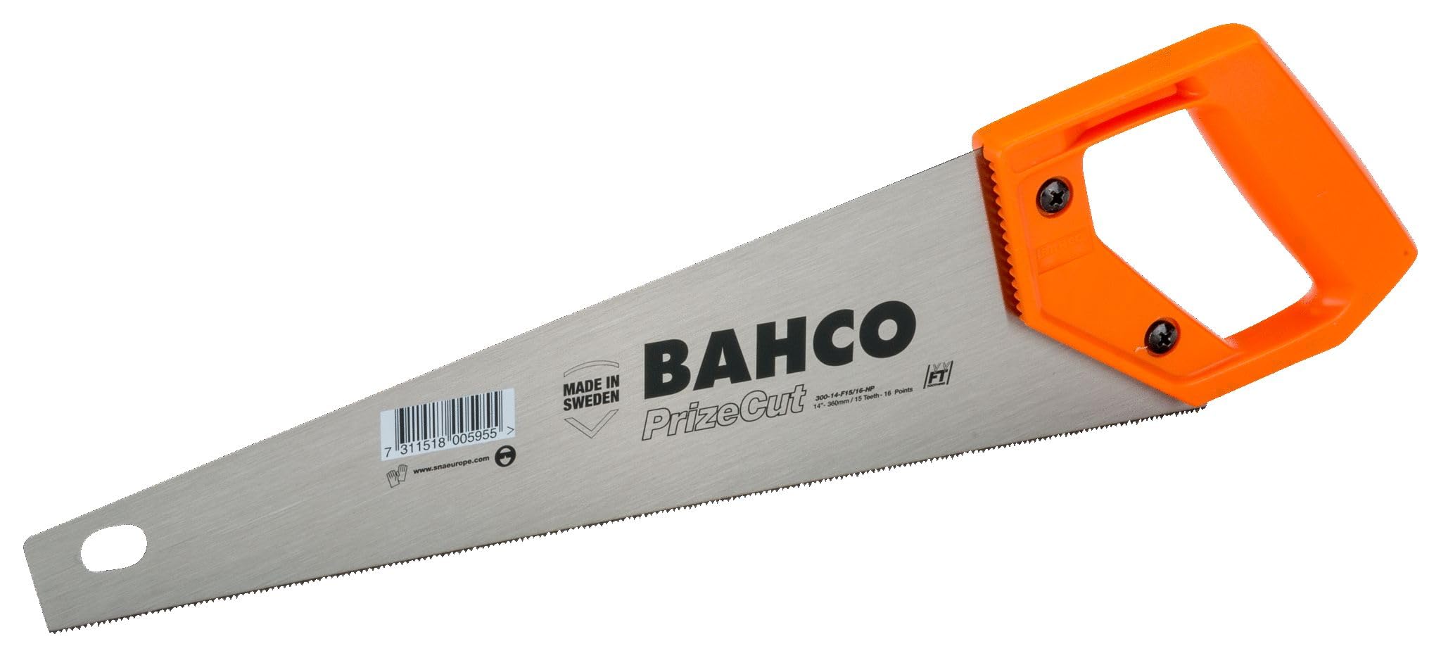 Bahco Toolbox Handsaw 300-14-F15/16-Hp 350Mm (14In)