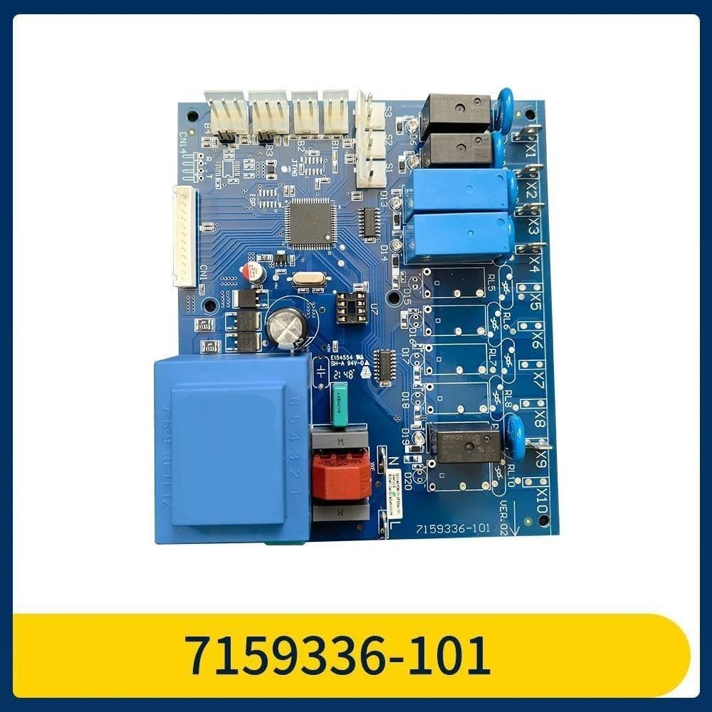 7159336-101 Dishwasher Control Board,Compatible For Hobart,E60 | E50, Main Control Board, Motherboard, Replacement