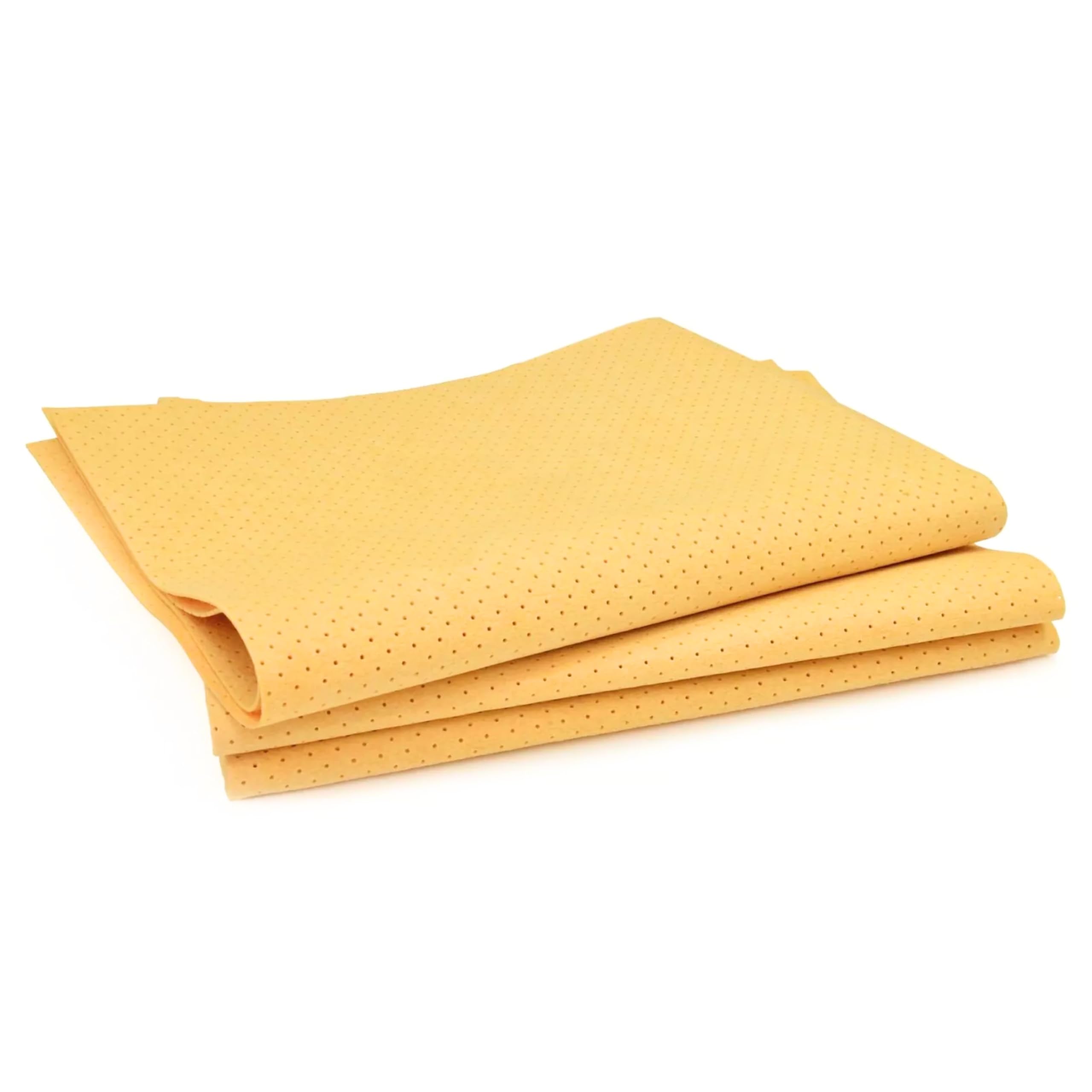 Tek Automotive Perforated Synthetic Chamois Leather – Twin Pack Large Soft Car Drying Cloths