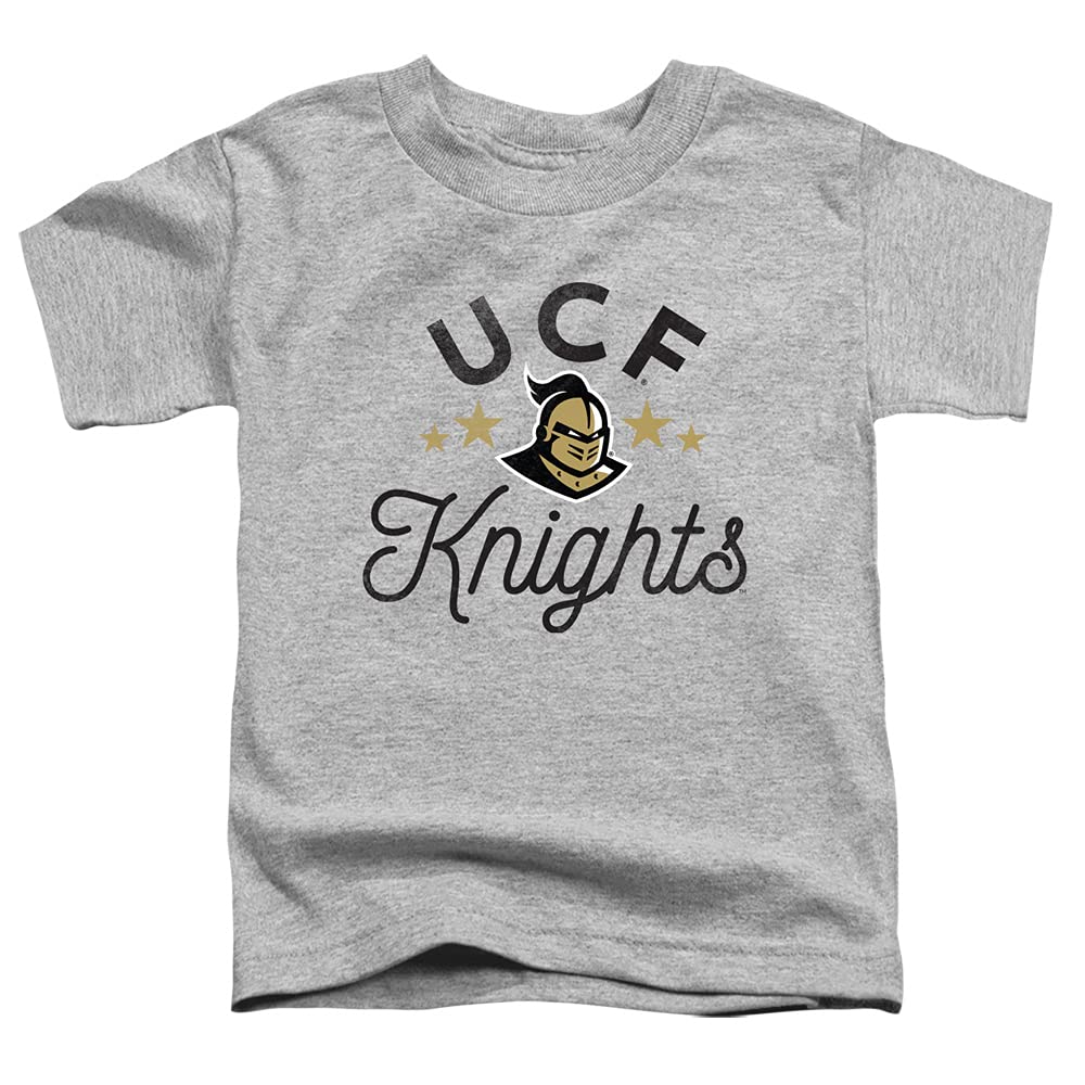 University of Central Florida UCF UCF Knights Official Knights Unisex Toddler T Shirt,Athletic Heather, 3