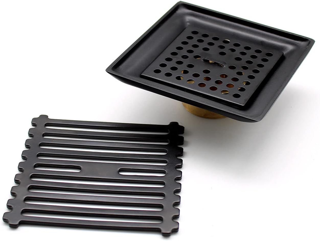 Kisangel Edelstahl Bodenablauf - Geruchsverschluss Für Bad & Küche