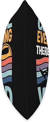 Miniatura 2 de Kitesurf Kiteboarding Apparel For Kiteboarder Kitesurfing Cancel Everything There is Wind Kiteboarding Throw Pillow 16x16 Multicolor