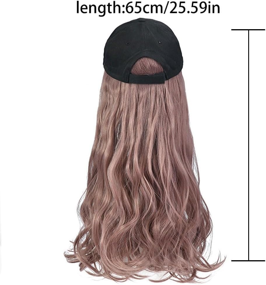 Wig Cap Women's Wig Cap, Long Wavy Curly Wig Wig Cap, Natural and Realistic Wig Cap, Suitable for Daily Party Use Hair Extension Cap (Color : 09)